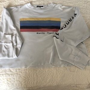 Brandy Melville cropped long sleeve
